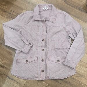 Women's Utility Jacket - Light Pink